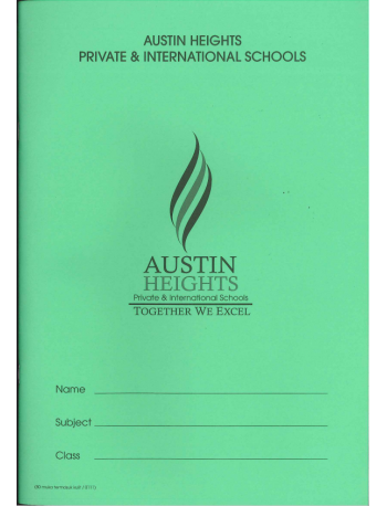 A4 EXERCISE BOOK (GREEN) SINGLE LINE (ISBN: 10010001)