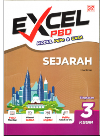 EXCEL PBD KSSM (2026) SEJARAH TINGKATAN 3 (ISBN: 9786294986251)