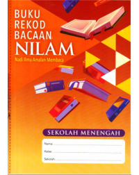 BUKU REKOD BACAAN NILAM SEKOLAH MENENGAH (ISBN: 2024983770116)