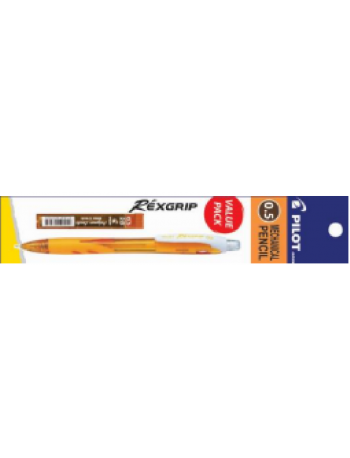 PILOT REXGRIP (0.5MM) MECHANICAL PENCIL WITH PENCIL LEAD (ISBN: 4902505911064) PILOT REXGRIP (0.5MM) MECHANICAL PENCIL WITH PENCIL LEAD (ISBN: 4902505911064)