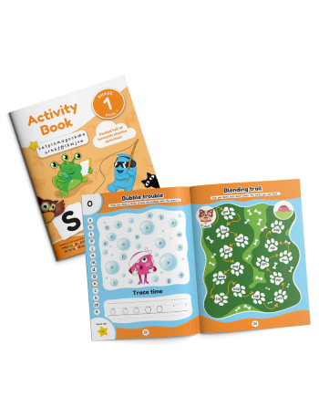 MONSTER PHONICS ACTIVITY BOOK PHASE 1 BOOK 1 (ISBN: 55151001)