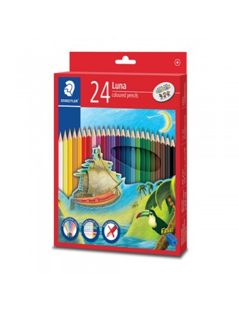 1 SET LUNA COLOUR PENCILS (PACK OF 24 COLOURS) 1 SET LUNA COLOUR PENCILS (PACK OF 24 COLOURS)