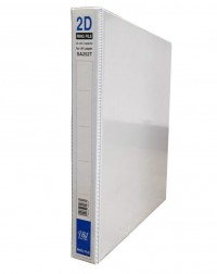 EAST-FILE PVC 2D RING FILE A4 WHITE 25MM (ISBN: 9555167700870) EAST-FILE PVC 2D RING FILE A4 WHITE 25MM (ISBN: 9555167700870)