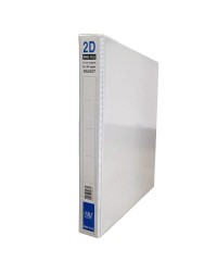 EAST-FILE PVC 2D RING FILE A4 WHITE 25MM (ISBN: 9555167700870) EAST-FILE PVC 2D RING FILE A4 WHITE 25MM (ISBN: 9555167700870)