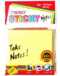 NISO STICK ON NOTES 3" X 2" FLUORESCENT YELLOW (ISBN: 9555535009550) NISO STICK ON NOTES 3" X 2" FLUORESCENT YELLOW (ISBN: 9555535009550)