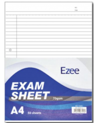 CAMPAP EZEE EXAM SHEET A4 70GSM 50S (10/100) (ISBN: 9556233873436) CAMPAP EZEE EXAM SHEET A4 70GSM 50S (10/100) (ISBN: 9556233873436)