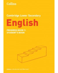COLLINS CAMBRIDGE LOWER SECONDARY ENGLISH PROGRESS BOOK 7 (ISBN: 9780008655037)