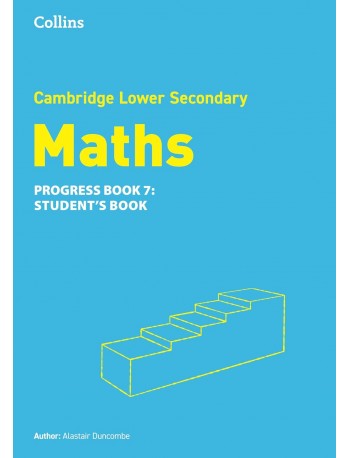 COLLINS CAMBRIDGE LOWER SECONDARY MATHS PROGRESS BOOK 7 (ISBN: 9780008667108)