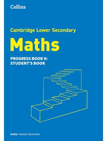 COLLINS CAMBRIDGE LOWER SECONDARY MATHS PROGRESS BOOK 9 (ISBN: 9780008667122)