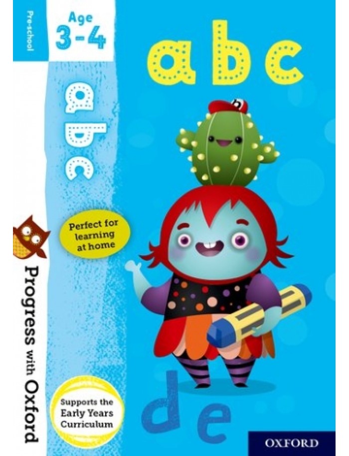 PROGRESS WITH OXFORD: ABC AGE 3-4 (ISBN: 9780192780546) | CAIE | New ...