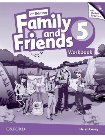 FAMILY & FRIENDS, SECOND EDITION: 5 WORKBOOK & ONLINE PRACTICE (ISBN 9780194808668)