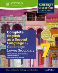 COMPLETE ENGLISH AS A SECOND LANGUAGE FOR CAMBRIDGE LOWER SECONDARY STUDENT BOOK 7 (ISBN: 9780198378129) COMPLETE ENGLISH AS A SECOND LANGUAGE FOR CAMBRIDGE LOWER SECONDARY STUDENT BOOK 7 (ISBN: 9780198378129)