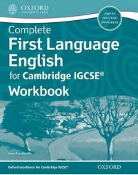 COMPLETE FIRST LANGUAGE ENGLISH FOR CAMBRIDGE IGCSERG WORKBOOK(ISBN: 9780198389064)