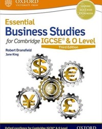 ESSENTIAL ACCOUNTING FOR CAMBRIDGE IGCSE & O LEVEL (ISBN: 9780198424833) ESSENTIAL ACCOUNTING FOR CAMBRIDGE IGCSE & O LEVEL (ISBN: 9780198424833)