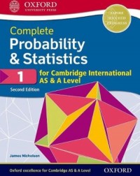 COMPLETE PROBABILITY & STATISTICS 1 FOR CAMBRIDGE INTERNATIONAL AS & A LEVEL (ISBN: 9780198425151) COMPLETE PROBABILITY & STATISTICS 1 FOR CAMBRIDGE INTERNATIONAL AS & A LEVEL (ISBN: 9780198425151)
