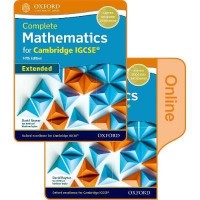 COMPLETE MATHEMATICS FOR CAMBRIDGE IGCSE (R) STUDENT BOOK (EXTENDED) : PRINT & ONLINE STUDENT BOOK (ISBN: 9780198428022)