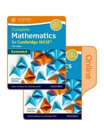 COMPLETE MATHEMATICS FOR CAMBRIDGE IGCSE (R) STUDENT BOOK (EXTENDED) : PRINT & ONLINE STUDENT BOOK (ISBN: 9780198428022)