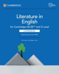 CAMBRIDGE IGCSE AND O LEVEL LITERATURE IN ENGLISH COURSEBOOK WITH DIGITAL ACCESS (2 YEARS) (ISBN:  9781009522724)