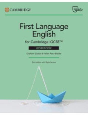 CAMBRIDGE IGCSE FIRST LANGUAGE ENGLISH WORKBOOK WITH DIGITAL ACCESS (2 YEARS) (ISBN: 9781009528801) CAMBRIDGE IGCSE FIRST LANGUAGE ENGLISH WORKBOOK WITH DIGITAL ACCESS (2 YEARS) (ISBN: 9781009528801)