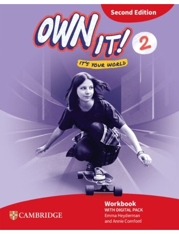 OWN IT! LEVEL 2 WORKBOOK WITH DIGITAL PACK 2ND EDITION (ISBN: 9781009811941O OWN IT! LEVEL 2 WORKBOOK WITH DIGITAL PACK 2ND EDITION (ISBN: 9781009811941O