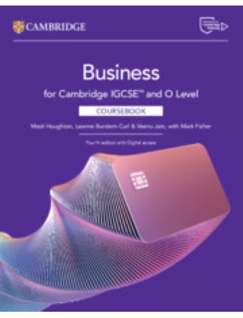CAMBRIDGE IGCSE AND O LEVEL BUSINESS COURSEBOOK WITH DIGITAL ACCESS (2 YEARS) (ISBN: 9781009813501) CAMBRIDGE IGCSE AND O LEVEL BUSINESS COURSEBOOK WITH DIGITAL ACCESS (2 YEARS) (ISBN: 9781009813501)