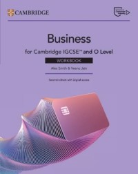 CAMBRIDGE IGCSE  AND O LEVEL BUSINESS WORKBOOK WITH DIGITAL ACCESS (2 YEARS) (ISBN: 9781009813549)