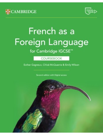 FRENCH AS A FOREIGN LANGUAGE FOR CAMBRIDGE IGCSE COURSEBOOK WITH DIGITAL ACCESS (2Y) (ISBN: 9781009822794) FRENCH AS A FOREIGN LANGUAGE FOR CAMBRIDGE IGCSE COURSEBOOK WITH DIGITAL ACCESS (2Y) (ISBN: 9781009822794)