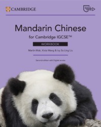 MANDARIN CHINESE FOR CAMBRIDGE IGCSE WORKBOOK WITH DIGITAL ACCESS (2 YEARS) (ISBN:  9781009826389)