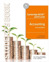 CAMBRIDGE IGCSE AND O LEVEL ACCOUNTING STUDENT BOOK 2ND EDITION (ISBN: 9781036010621)