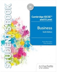 CAMBRIDGE IGCSE AND O LEVEL BUSINESS 6E (ISBN: 9781036010645)