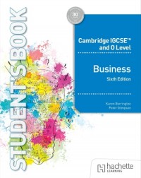 CAMBRIDGE IGCSE AND O LEVEL BUSINESS 6E (ISBN: 9781036010645)