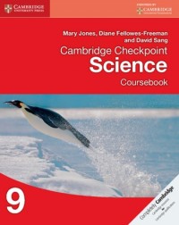 CAMBRIDGE CHECKPOINT INTERNATIONAL SCIENCE COURSEBOOK 9 (ISBN: 9781107626065) CAMBRIDGE CHECKPOINT INTERNATIONAL SCIENCE COURSEBOOK 9 (ISBN: 9781107626065)