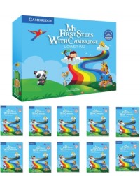 CAMBRIDGE MY FIRST STEPS WITH CAMBRIDGE LOWER KG (1 SET- 10 BOOKS) (ISBN: 9781108727907)