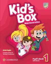 KID'S BOX NEW GENERATION LEVEL 1 PUPIL'S BOOK WITH EBOOK BRITISH ENGLISH (ISBN: 9781108815574) KID'S BOX NEW GENERATION LEVEL 1 PUPIL'S BOOK WITH EBOOK BRITISH ENGLISH (ISBN: 9781108815574)