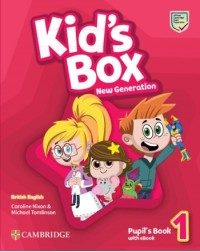 KID'S BOX NEW GENERATION LEVEL 1 PUPIL'S BOOK WITH EBOOK BRITISH ENGLISH (ISBN: 9781108815574) KID'S BOX NEW GENERATION LEVEL 1 PUPIL'S BOOK WITH EBOOK BRITISH ENGLISH (ISBN: 9781108815574)