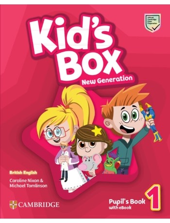 KID'S BOX NEW GENERATION LEVEL 1 PUPIL'S BOOK WITH EBOOK BRITISH ENGLISH (ISBN: 9781108815574) KID'S BOX NEW GENERATION LEVEL 1 PUPIL'S BOOK WITH EBOOK BRITISH ENGLISH (ISBN: 9781108815574)