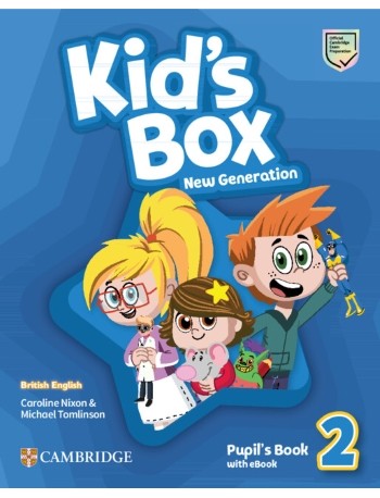 KID'S BOX NEW GENERATION LEVEL 2 PUPIL'S BOOK WITH EBOOK BRITISH ENGLISH (ISBN: 9781108815727) KID'S BOX NEW GENERATION LEVEL 2 PUPIL'S BOOK WITH EBOOK BRITISH ENGLISH (ISBN: 9781108815727)