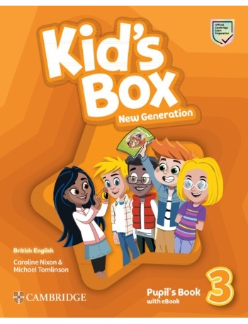 KID'S BOX NEW GENERATION LEVEL 3 PUPIL'S BOOK WITH EBOOK BRITISH ENGLISH (ISBN: 9781108815826) KID'S BOX NEW GENERATION LEVEL 3 PUPIL'S BOOK WITH EBOOK BRITISH ENGLISH (ISBN: 9781108815826)
