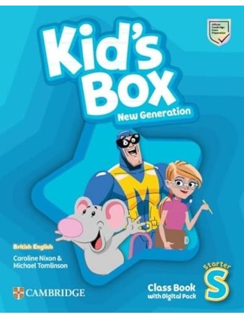 KID'S BOX NEW GENERATION STARTER CLASS BOOK WITH DIGITAL PACK BRITISH ENGLISH 9ISBN: 9781108895408) KID'S BOX NEW GENERATION STARTER CLASS BOOK WITH DIGITAL PACK BRITISH ENGLISH 9ISBN: 9781108895408)