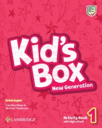 KID'S BOX NEW GENERATION LEVEL 1 ACTIVITY BOOK WITH DIGITAL PACK BRITISH ENGLISH (ISBN: 9781108895439) KID'S BOX NEW GENERATION LEVEL 1 ACTIVITY BOOK WITH DIGITAL PACK BRITISH ENGLISH (ISBN: 9781108895439)