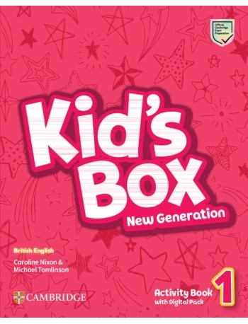 KID'S BOX NEW GENERATION LEVEL 1 ACTIVITY BOOK WITH DIGITAL PACK BRITISH ENGLISH (ISBN: 9781108895439) KID'S BOX NEW GENERATION LEVEL 1 ACTIVITY BOOK WITH DIGITAL PACK BRITISH ENGLISH (ISBN: 9781108895439)
