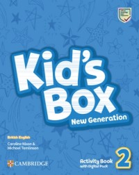 KID'S BOX NEW GENERATION LEVEL 2 ACTIVITY BOOK WITH DIGITAL PACK BRITISH ENGLISH (ISBN: 9781108895491) KID'S BOX NEW GENERATION LEVEL 2 ACTIVITY BOOK WITH DIGITAL PACK BRITISH ENGLISH (ISBN: 9781108895491)