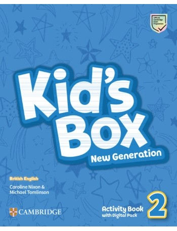 KID'S BOX NEW GENERATION LEVEL 2 ACTIVITY BOOK WITH DIGITAL PACK BRITISH ENGLISH (ISBN: 9781108895491) KID'S BOX NEW GENERATION LEVEL 2 ACTIVITY BOOK WITH DIGITAL PACK BRITISH ENGLISH (ISBN: 9781108895491)