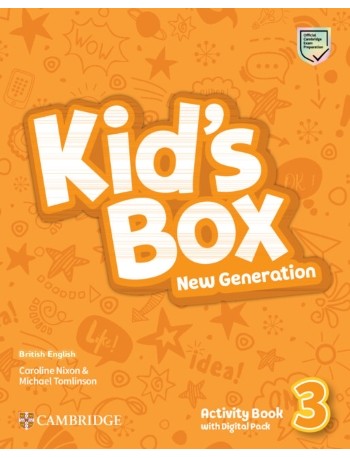 KID'S BOX NEW GENERATION LEVEL 3 ACTIVITY BOOK WITH DIGITAL PACK BRITISH ENGLISH (ISBN: 9781108895545) KID'S BOX NEW GENERATION LEVEL 3 ACTIVITY BOOK WITH DIGITAL PACK BRITISH ENGLISH (ISBN: 9781108895545)