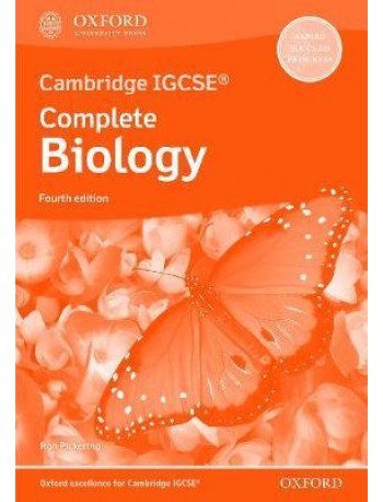 CAMBRIDGE IGCSE & O LEVEL COMPLETE BIOLOGY: WORKBOOK (FOURTH EDITION)( ISBN: 9781382005838)
