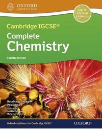CAMBRIDGE IGCSE & O LEVEL COMPLETE CHEMISTRY: STUDENT BOOK (FOURTH EDITION ) ( ISBN: 9781382005852)