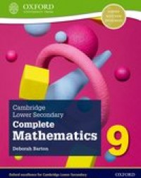COMPLETE MATHEMATICS FOR CAMBRIDGE LOWER SECONDARY 3 STUDENT BOOK ( ISBN: 9781382018883) COMPLETE MATHEMATICS FOR CAMBRIDGE LOWER SECONDARY 3 STUDENT BOOK ( ISBN: 9781382018883)
