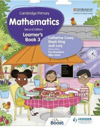 CAMBRIDGE PRIMARY MATHEMATICS LEARNER’S BOOK 3 2ED ( ISBN: 9781398300989)