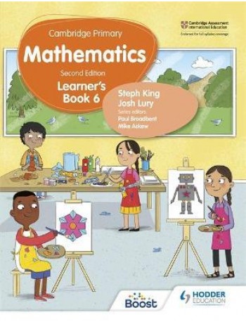 CAMBRIDGE PRIMARY MATHEMATICS LEARNER’S BOOK 6 2ED ( ISBN: 9781398301108)