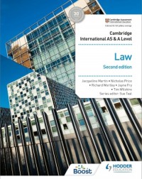 CAMBRIDGE INTERNATIONAL AS AND A LEVEL LAW SECOND EDITION (ISBN: 9781398312098) CAMBRIDGE INTERNATIONAL AS AND A LEVEL LAW SECOND EDITION (ISBN: 9781398312098)